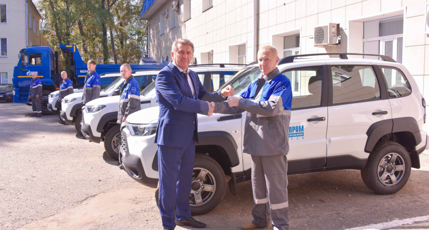 В "Газпром газораспределение Киров" поступила новая автотехника для догазификации