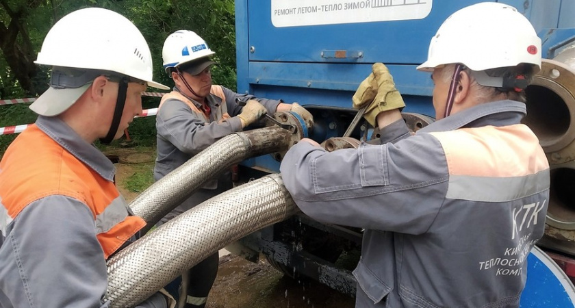 В Кирово-Чепецке успешно завершены гидравлические испытания тепловых сетей 