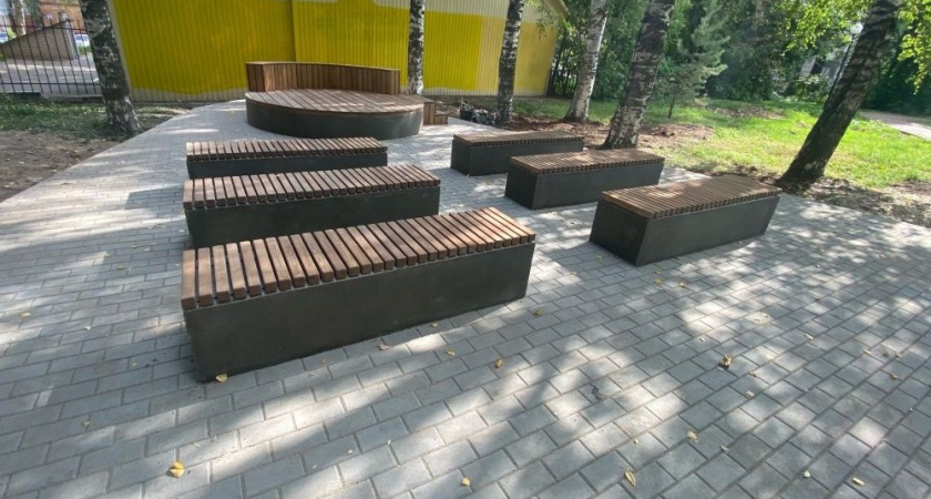 В Кирове обустраивают Музыкальный сквер 