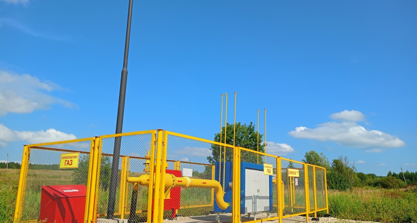 В Кировской области введен в эксплуатацию распределительный газопровод в деревне Салтыки