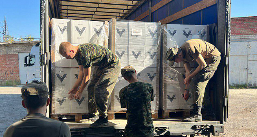 Кировчане передали в Белгородскую область 95 тонн гуманитарного груза