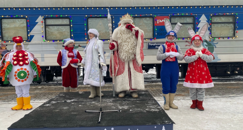 В ноябре в Киров прибудет поезд Деда Мороза