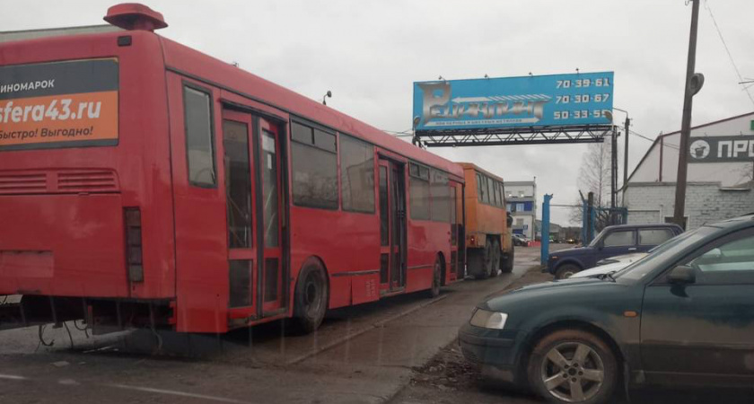 В Кирове автобус отправили в металлолом после капитального ремонта