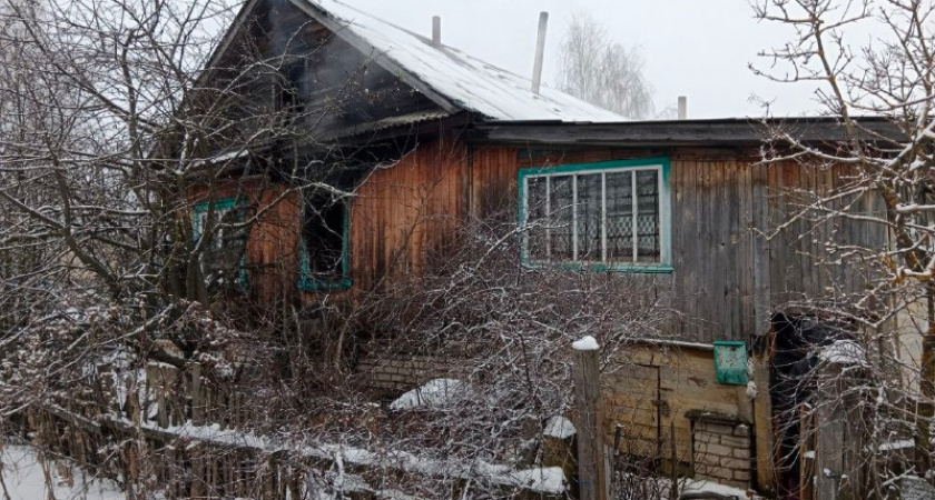 В Кировской области огонь унес жизни мужчины и женщины