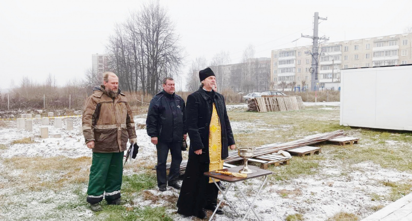 В Кирове строят воскресную школу в микрорайоне "Домостроитель"