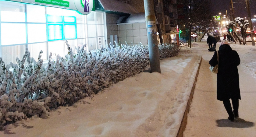Нулевая температура и мокрый снег: какой будет погода в Кирове в начале недели