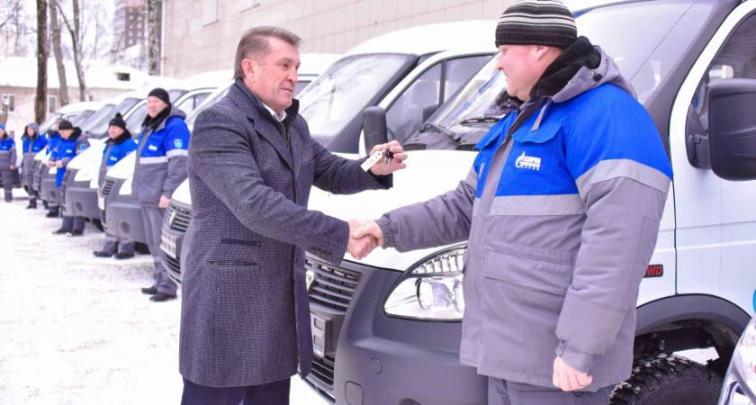 В "Газпром газораспределение Киров" поступила новая автотехника для работ по газификации