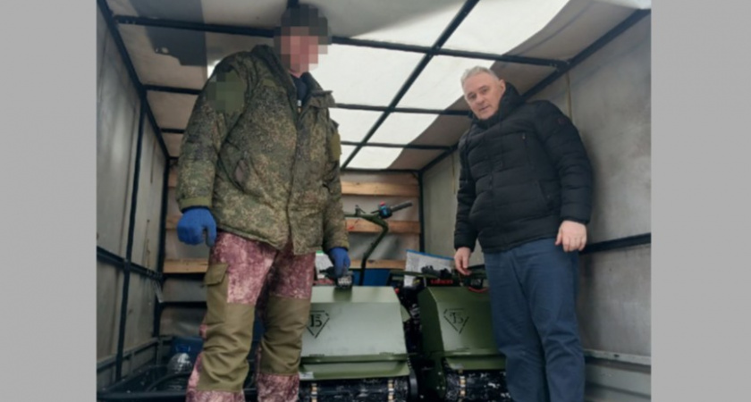 Кировским бойцам СВО направили мотобуксировщики