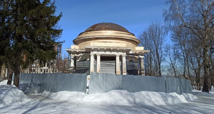 Ротонды в Александровском саду Кирова могут открыть для посещения уже весной