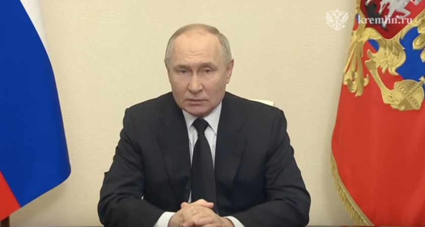 Владимир Путин обратился к россиянам после теракта в "Крокус Сити Холле"