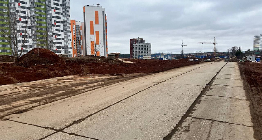 В Кирове началось возведение новой улицы к 650-летию города