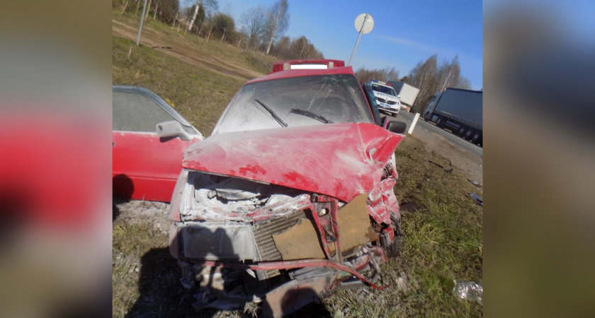 В Орловском районе три человека пострадали в столкновении Niva Chevrolet и Audi