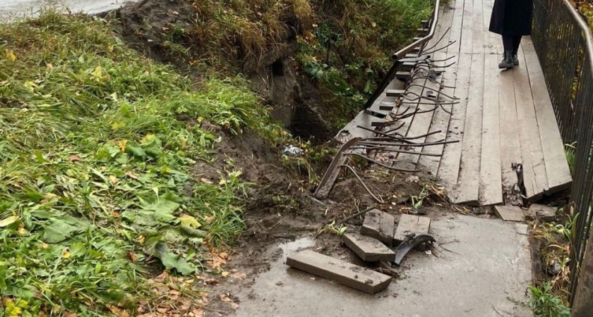 В Кирове отремонтируют два моста для пешеходов до 1 августа