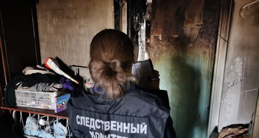 В Кировской области на месте пожара обнаружили обгоревшие останки человека