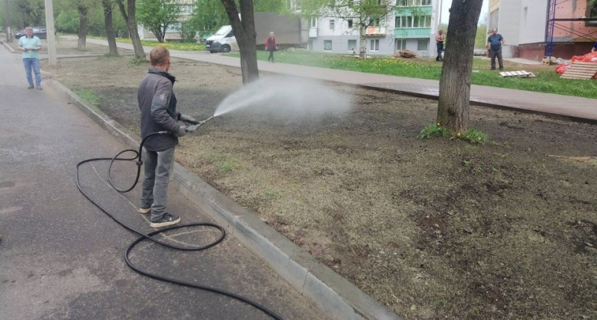 Кировская администрация найдет нового поставщика грунта для газонов