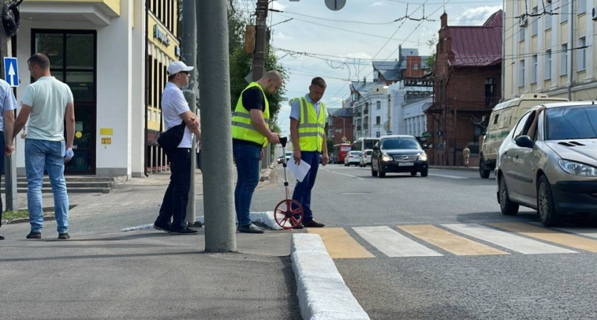 В Кирове официально ввели в эксплуатацию первую отремонтированную в году дорогу