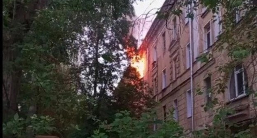 В Кирове произошел пожар в общежитии: погиб один человек