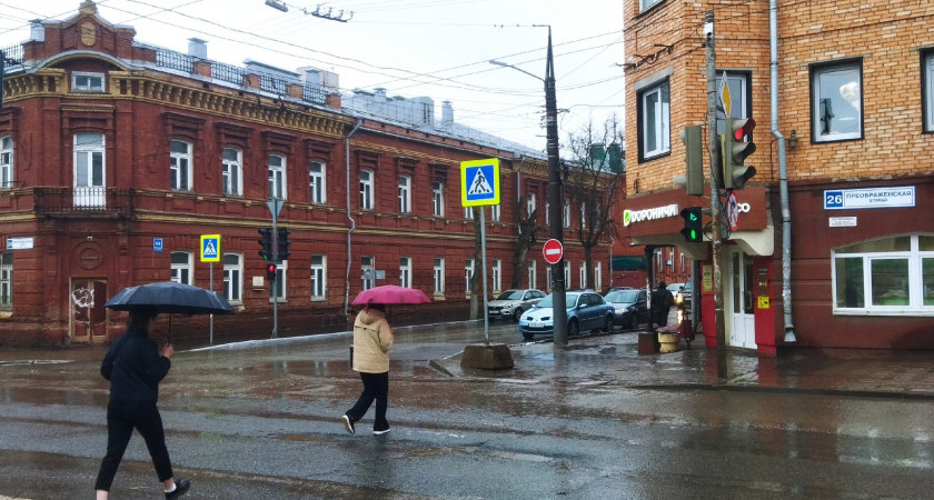 В Кирове дождь будет идти весь день: прогноз погоды на среду