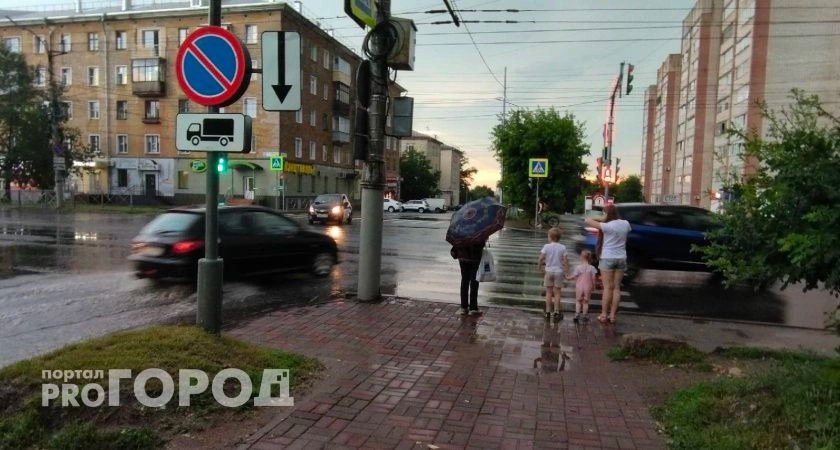 Кировскую область накроют мощные ливни, предупреждают в МЧС