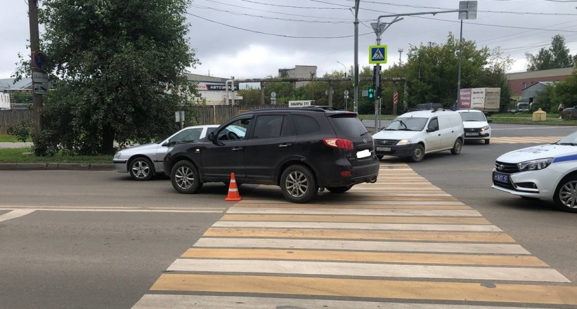 В Кирове водитель Hyundai сбил женщину на пешеходном переходе