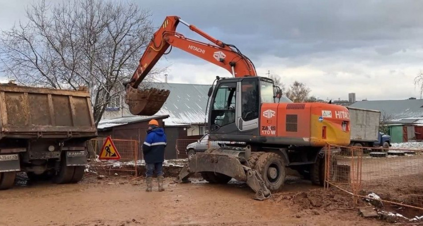 В Ганино проложили и реконструировали более 11 километров водопроводных сетей