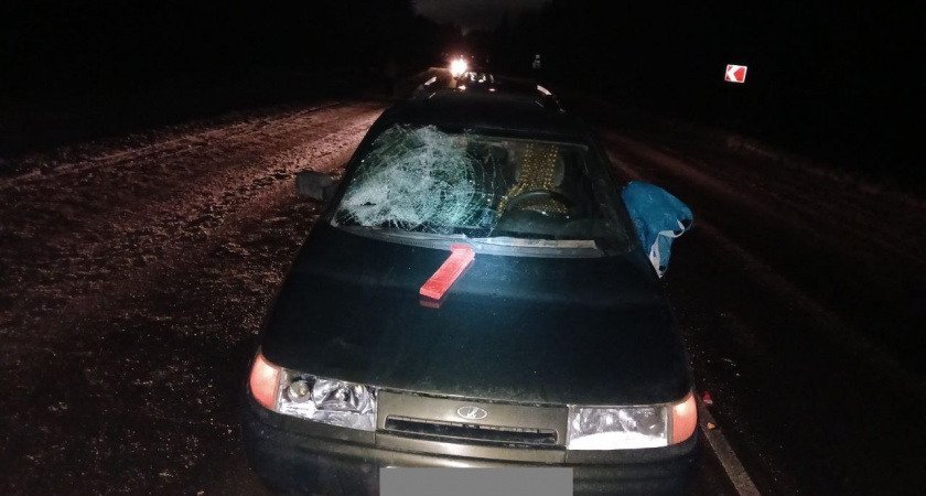 В Кирово-Чепецком районе водитель на "одиннадцатой" не поделил дорогу с пешеходом