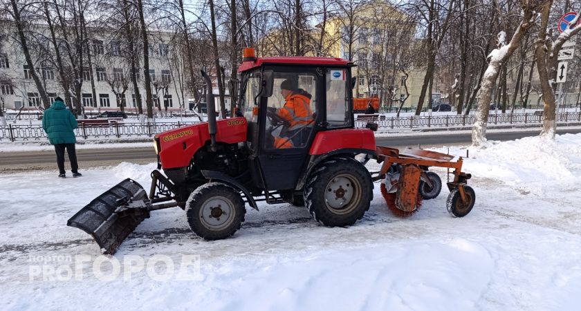  24 тысячи кубометров снега вывезли из Кирова за выходные дни