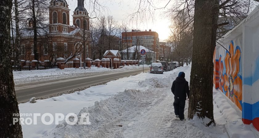 Ночные морозы до -18 °C: какой будет погода в Кирове 7-9 января