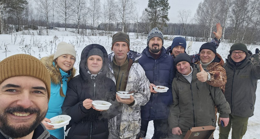 Глава минэкологии Кировской области повеселился с оричевскими охотниками