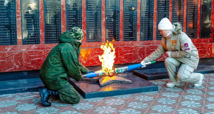 Всероссийская акция "Храним огонь Победы" ПАО "Газпром" стартовала в Республике Алтай