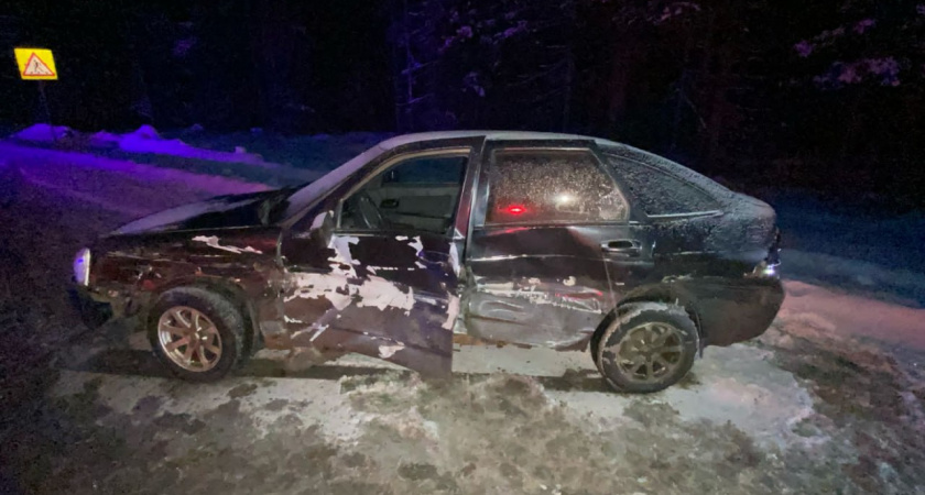 Под Кировом лихач спровоцировал тройную аварию и уехал с места происшествия