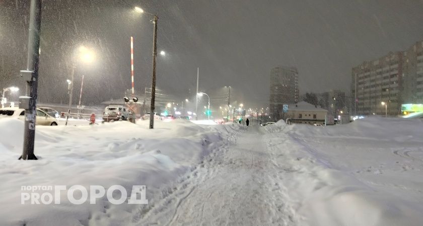 Циклон надвигается: в Кирове снегопад будет идти сутки напролет 