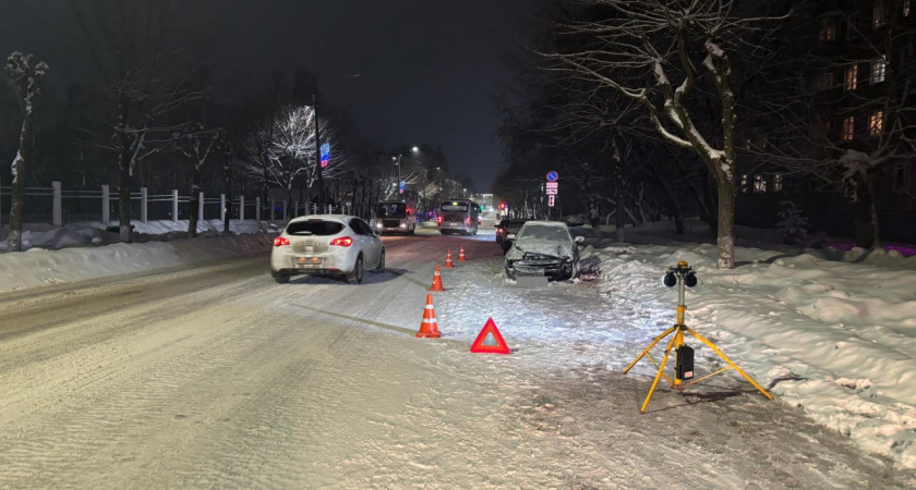 В Кирове ищут водителя, по чьей вине пострадали два человека, въехавшие в дерево