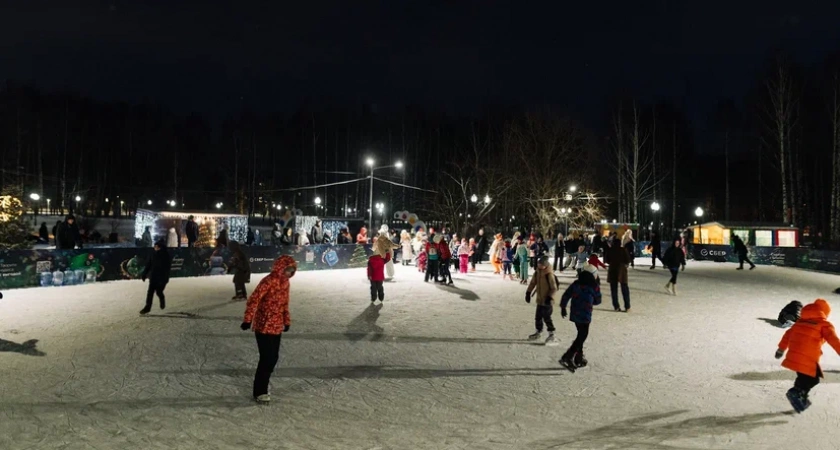 25 тысяч кировчан посетили каток в Кочуровском парке в зимний период