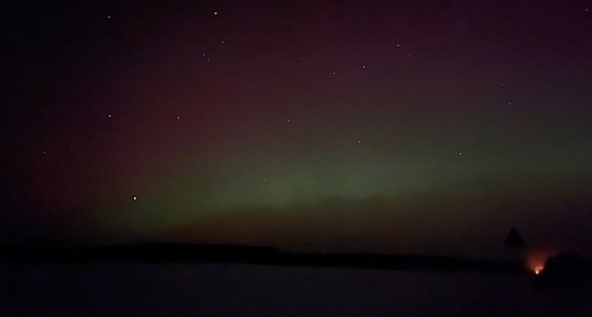 Полярное сияние увидели жители Кировской области: фотоподборка