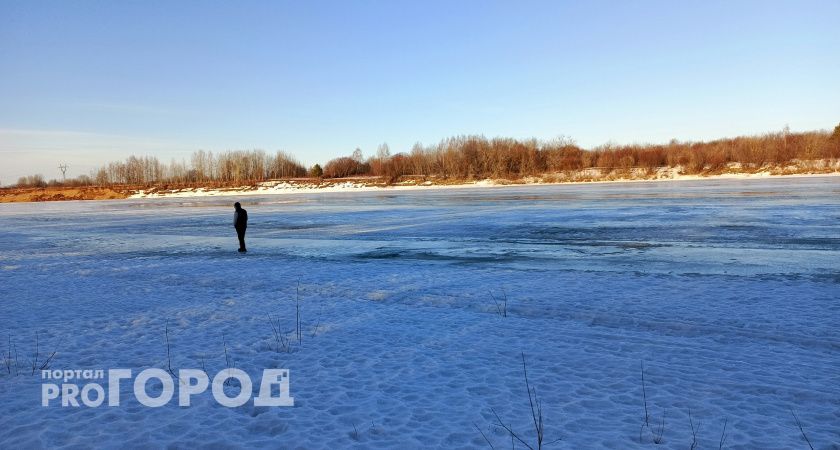 Лед на реках Кировской области начал разрушаться