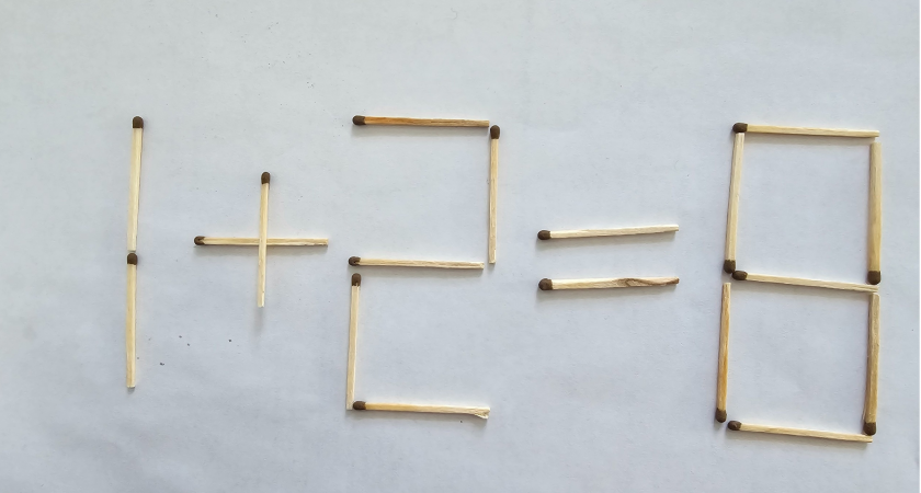 Для школьника легче легкого: решите пример "1+2=8" за 15 секунд — иначе будете от стыда красные, как помидор