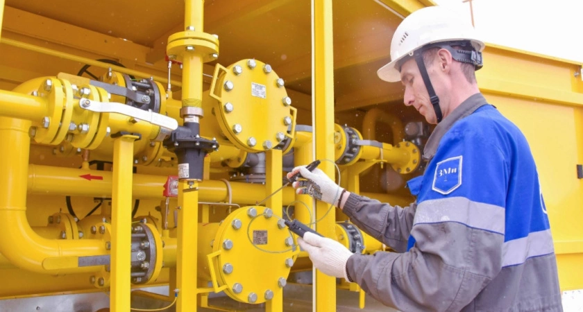 Фото к статье: В городе Вятские Поляны Кировской области газифицировано предприятие по производству удобрений
