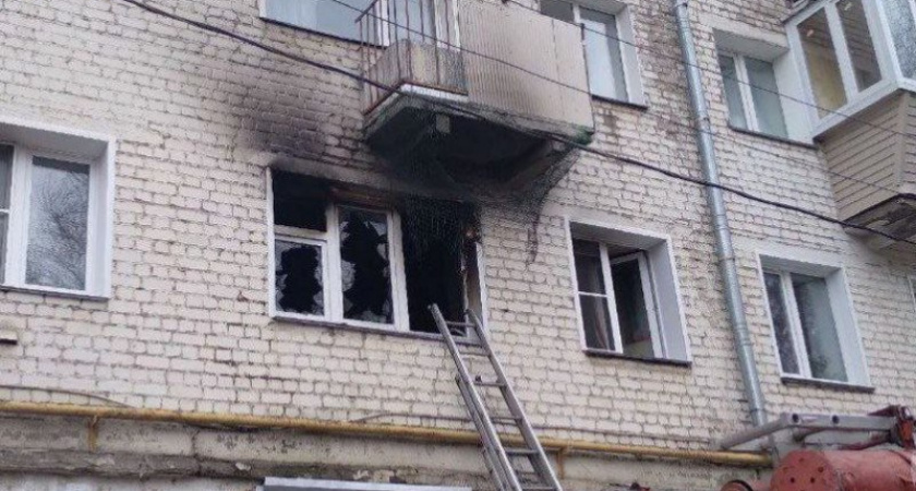 Фото к статье: При пожаре у автовокзала в Кирове погибли два человека