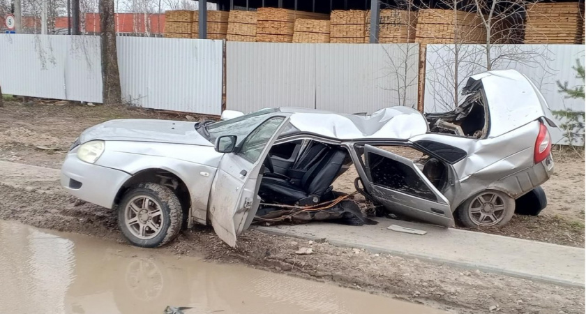 Появились детали жесткой аварии с автобусом на улице Павла Корчагина в Кирове