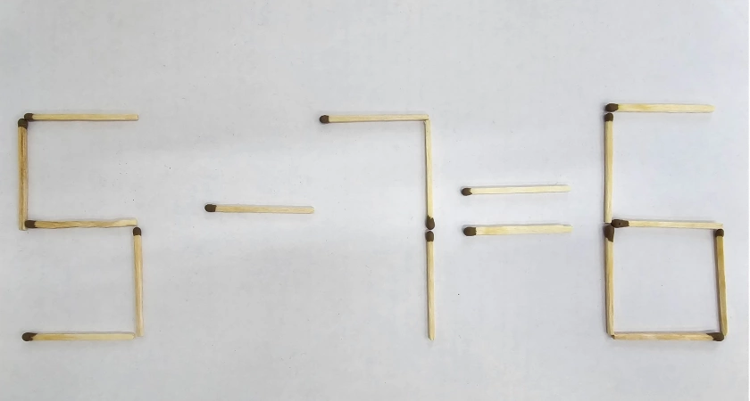 Если допустите ошибку, двоечники будут смеяться вам в лицо. Пример "5-7=6" по силам любому школьнику, однако 80% взрослых не справятся 