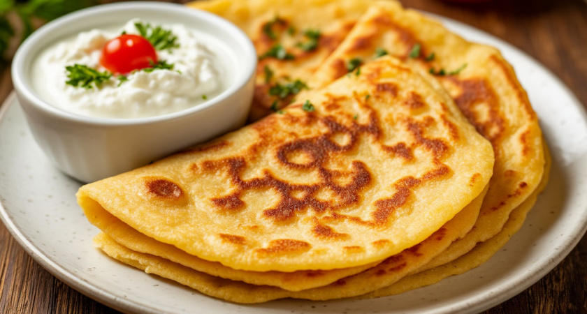 Смешиваем кефир и творог — через 10 минут завтракаем лепешками вкуснее сырников: просто, быстро и очень вкусно