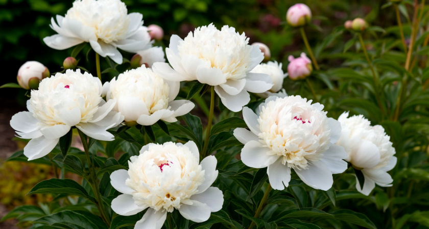 Строго по графику: подкормите пионы только в такой последовательности — и кусты скроются под пышными цветами