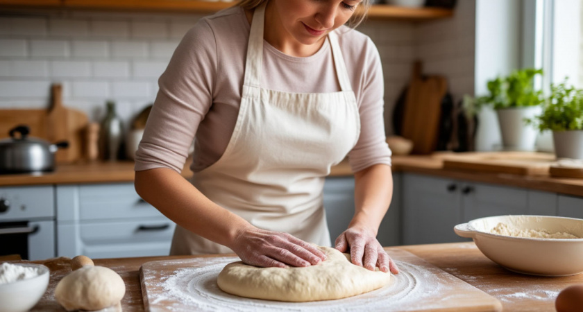 Ну очень вкусное тесто: готовится за 20 минут — идеально подходит для любой выпечки