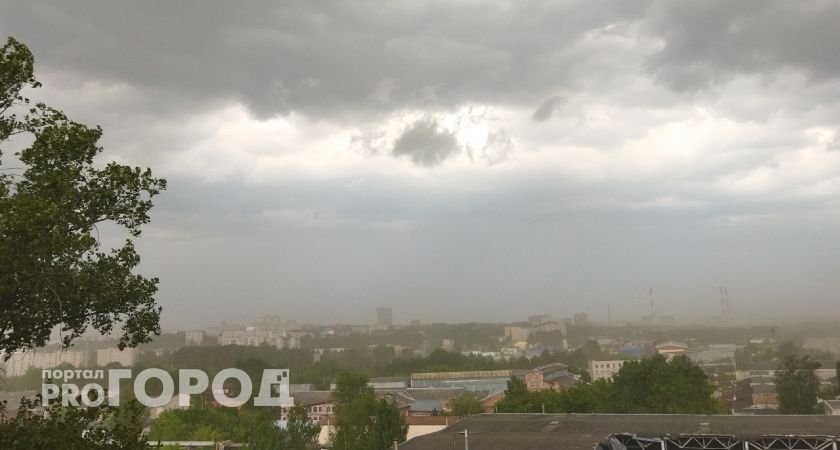 Метеопредупреждение: в Кировской области ожидаются грозы, ливни и град