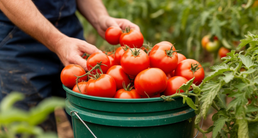 Даю помидорам соду - и уже 3 года собираю по ведру томатов с каждого кустика - защищены от болезней и пожелтения листвы
