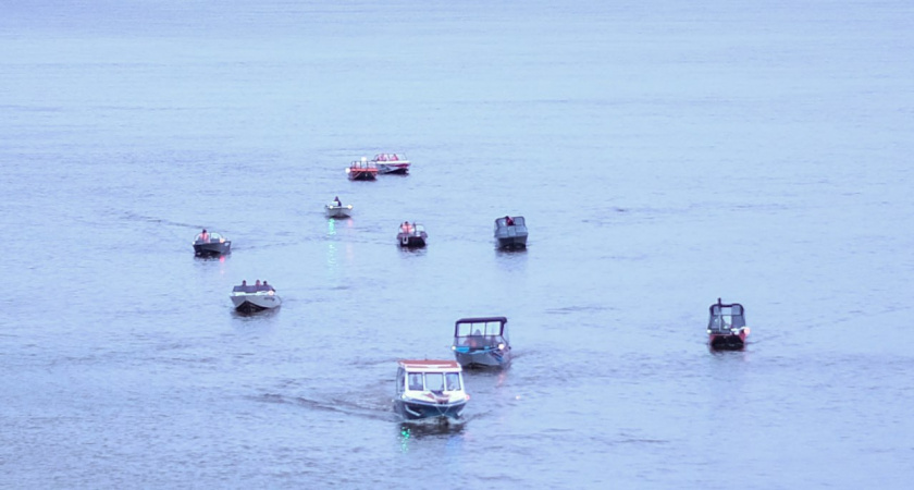 Кировчане отправились на моторных лодках до Астрахани