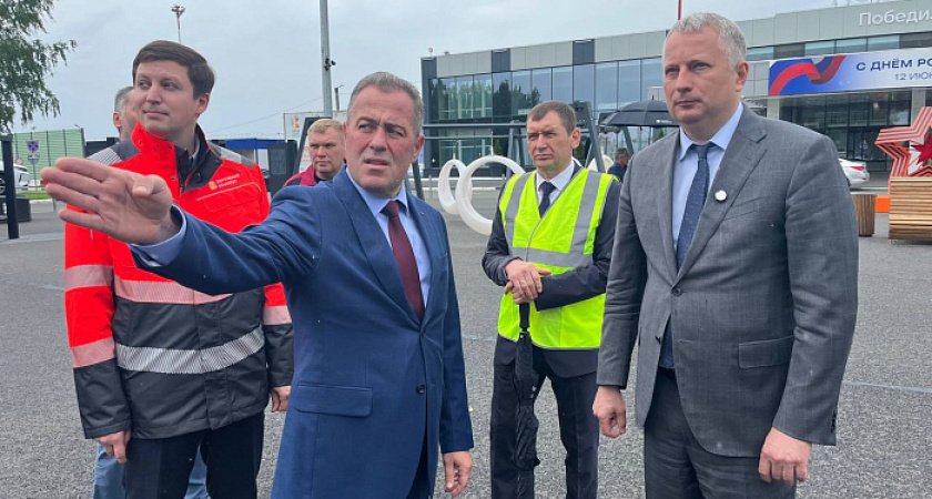 В Кирове завершены работы по ремонту дороги до аэропорта Победилово