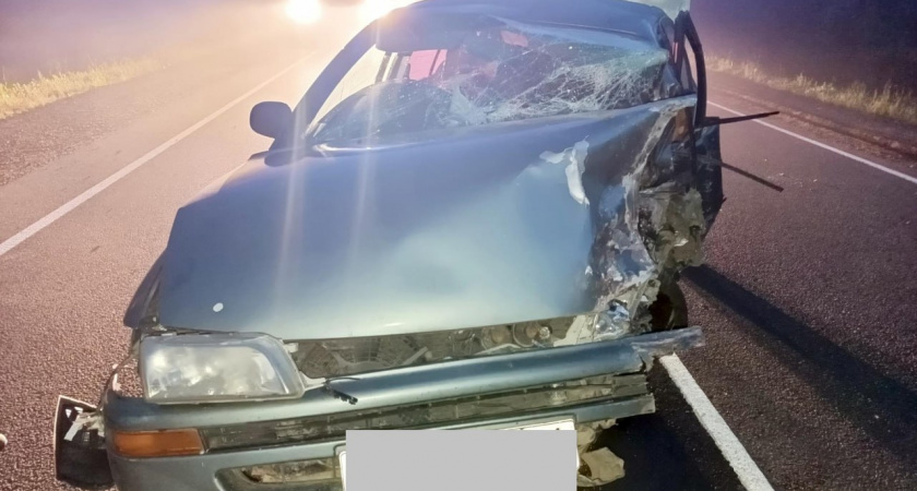 Две легковушки срезали друг другу борта в страшном ДТП на трассе под Омутнинском