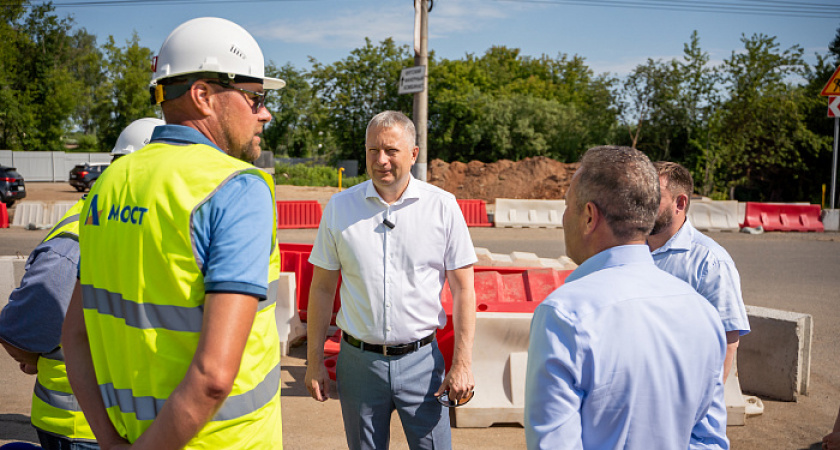 В Нововятском районе Кирова продолжается строительство тоннеля под Транссибирской магистралью